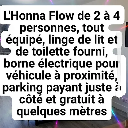 Apartmán L'honna Flow, De Charme Pres Du Centre.